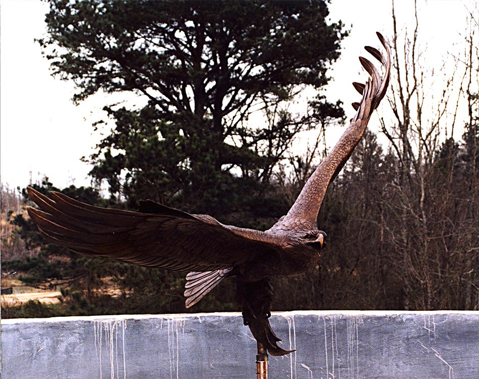 Wild Timber Eagle Fountain