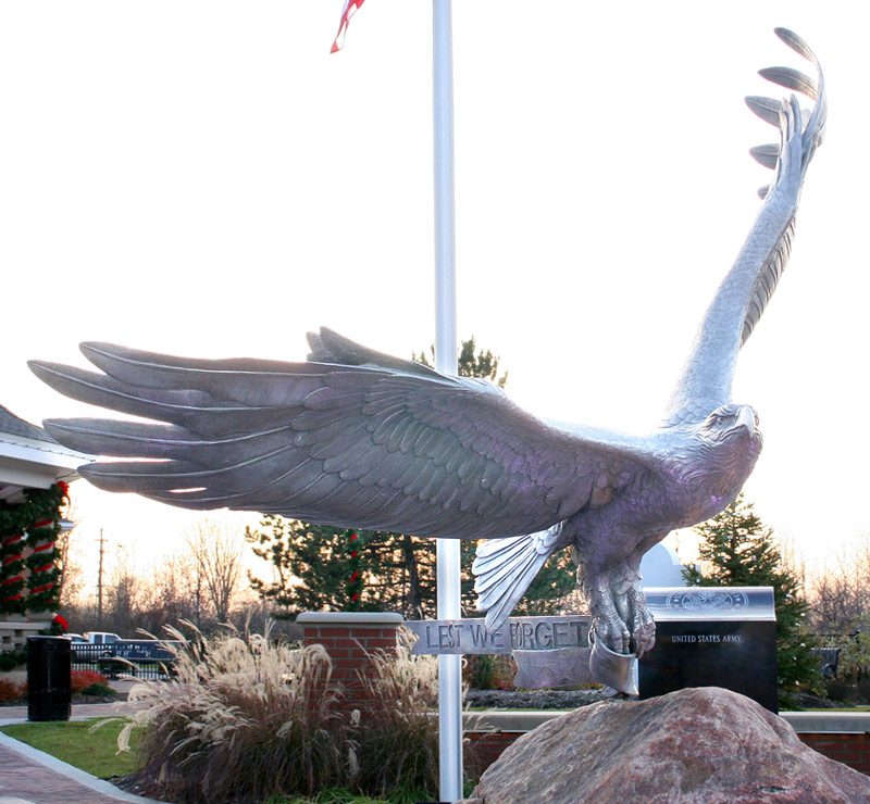 Solon Veterans Memorial Eagle