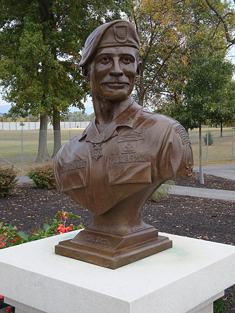 SFC Randall Shughart Memorial Bust