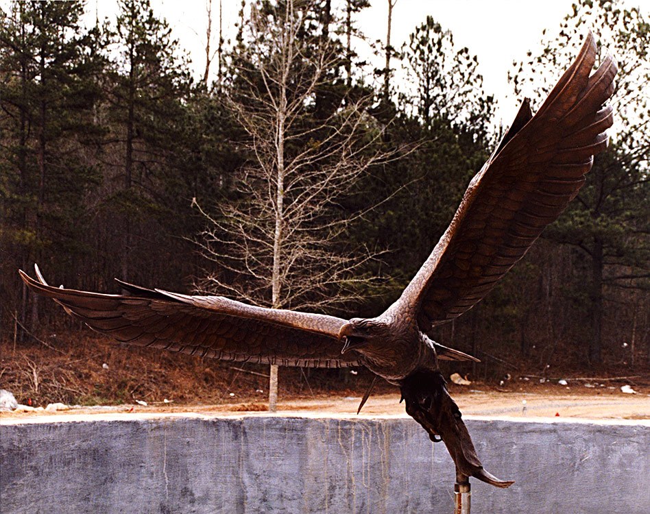 Wild Timber Eagle Fountain