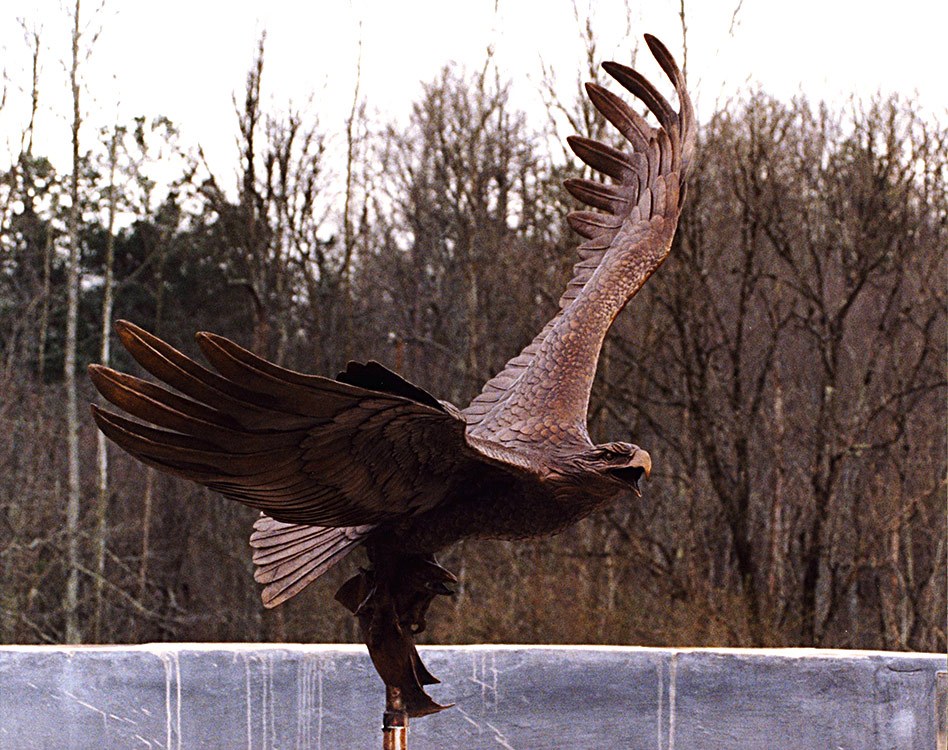 Wild Timber Eagle Fountain