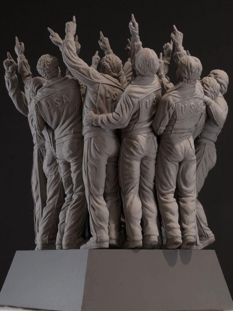 1980 U.S OLYMPIC HOCKEY TEAM MONUMENT