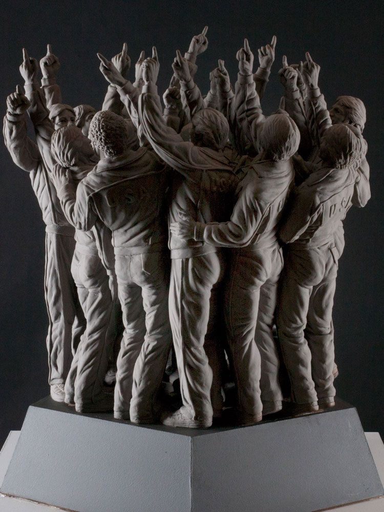 1980 U.S OLYMPIC HOCKEY TEAM MONUMENT