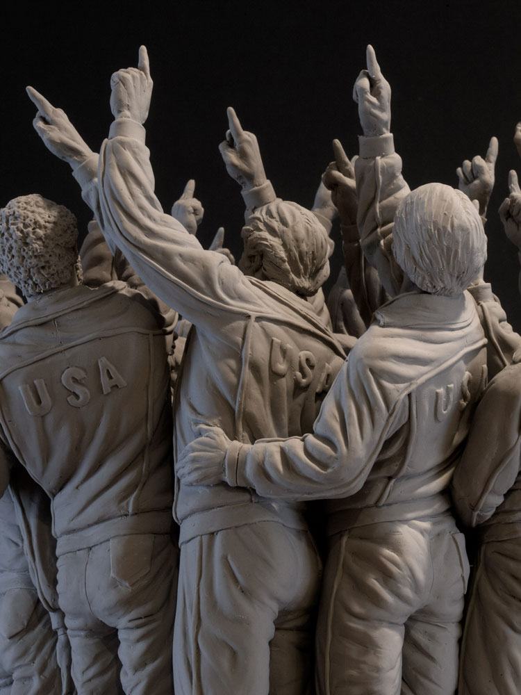 1980 U.S OLYMPIC HOCKEY TEAM MONUMENT